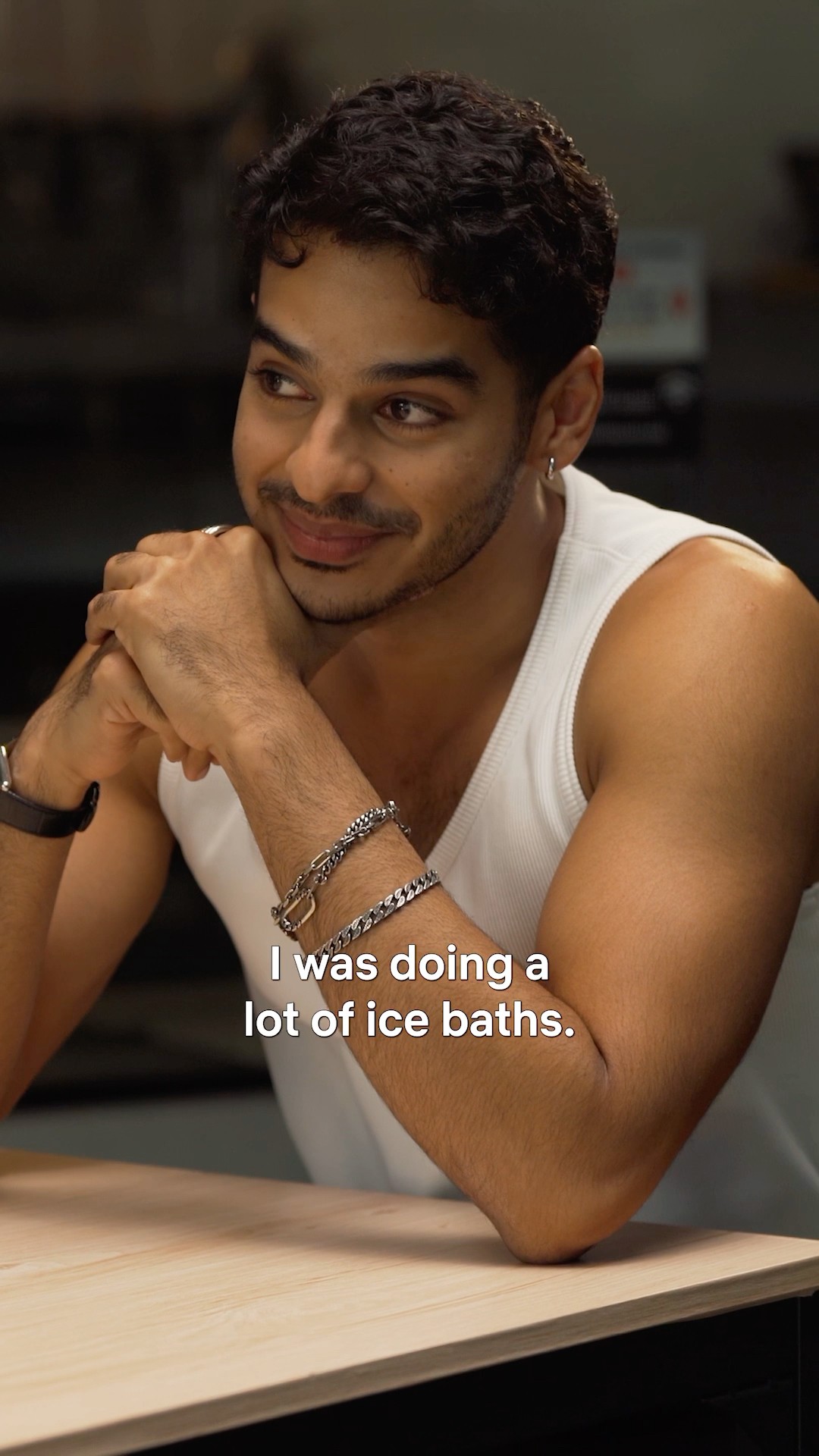 ⁠Ishaan Khatter SWAM With SHARKS In the Atlantic?! ??#ThePerfectCouple
