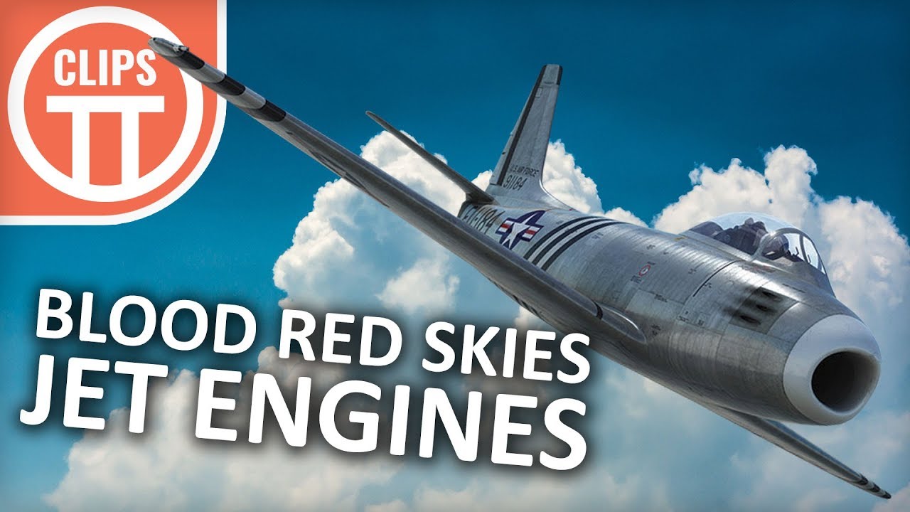 Jet Engines Soar The Blood Red Skies - YouTube