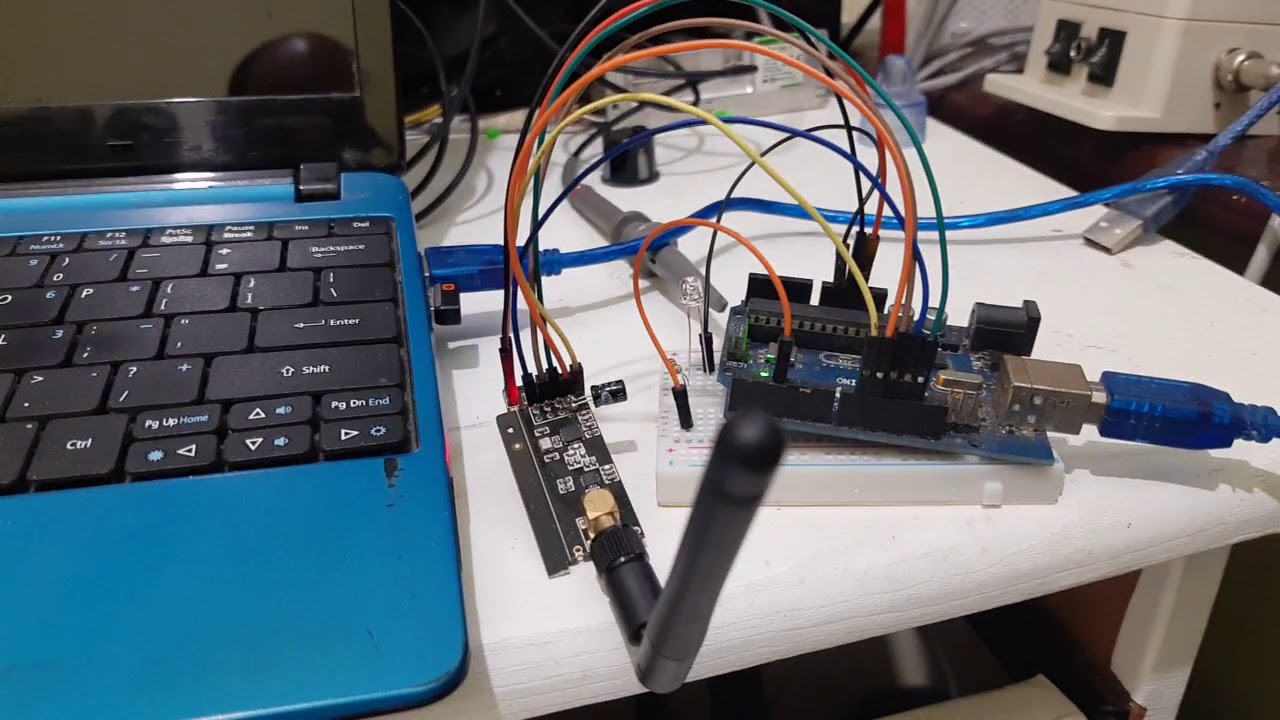 Comunicación inalámbrica - RF - Arduino - módulo NRF24L01 - YouTube