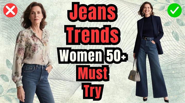 Top 9 Jeans Trends for Women Over 50 | Fall 2025 Style Guide