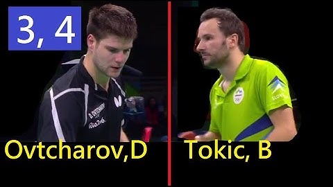 [TT sngl] Tokic, Bojan (Game 34) Ovtcharov, great Euro fight