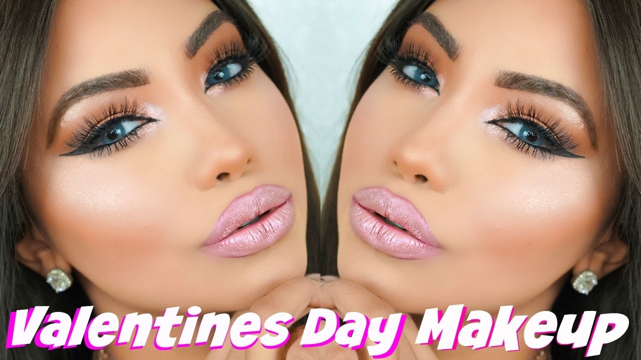 Flirty Valentines Day Makeup Tutorial Melly Sanchez YouTube