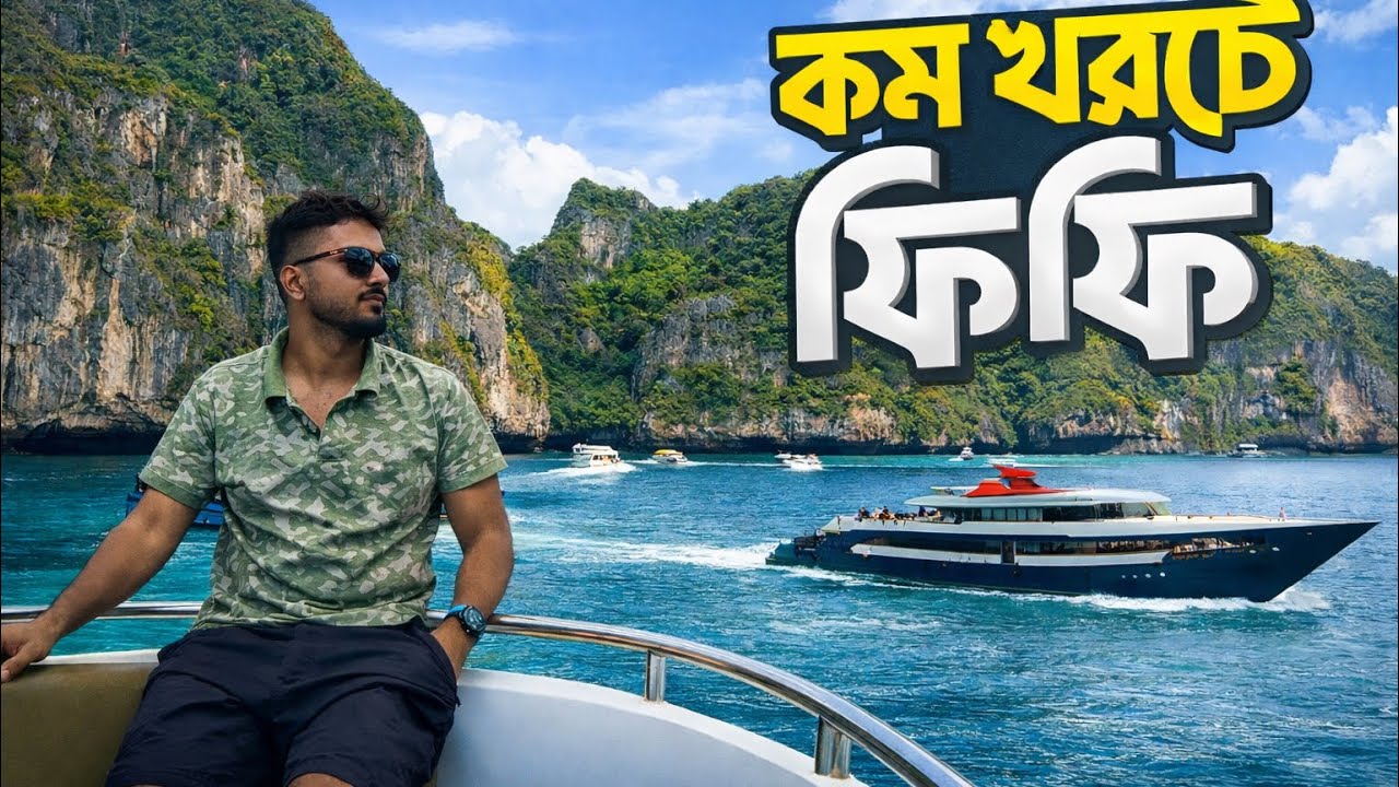 ফি ফি’র মায়া বে ডে ট্যুর 🌊 | এত সুন্দর ভাবিনি | phi phi | maya be |