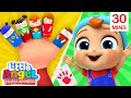 Keluarga Jari Baby John | Kartun Anak | Little Angel Bahasa Indonesia