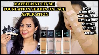 MAYBELLINE FIT ME MATTE & PORELESS CUSHION TERBARU 2021 | SWATCH SEMUA SHADE !