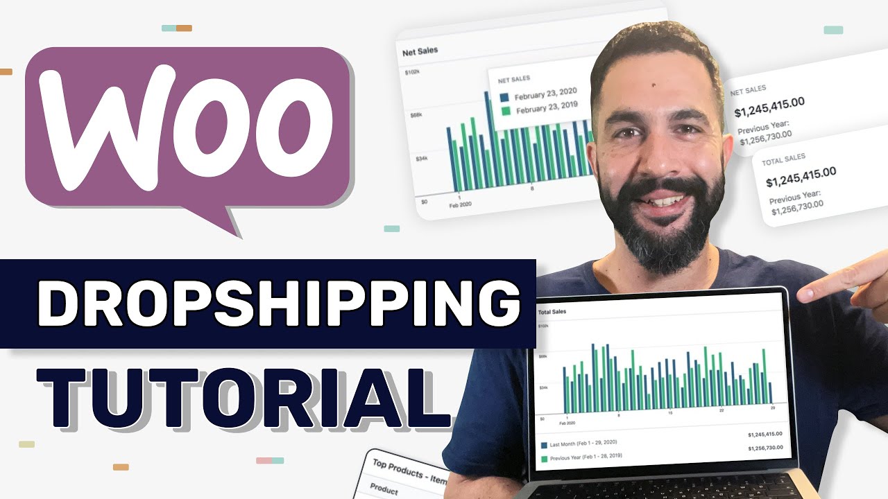 ⁣Complete WooCommerce Tutorial For Beginners: How To Sell On WordPress (Dropshipping) 📘