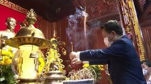 LÃNH ĐẠO TP DÂNG HƯƠNG TƯỞNG NIỆM CHỦ TỊCH HỒ CHÍ MINH VÀ CÁC ANH HÙNG LIỆT SỸ