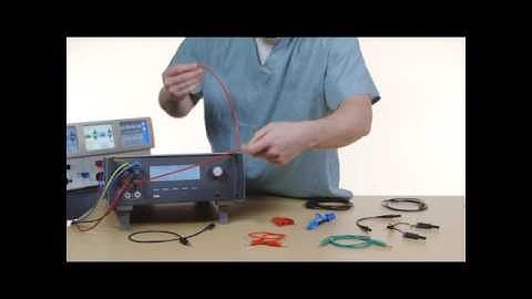 QA-ES III Contact Quality Monitoring Test - Fluke Biomedical