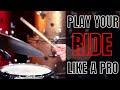 Improve Your Ride Cymbal Playing With These Three Techniques | Drum Lesson