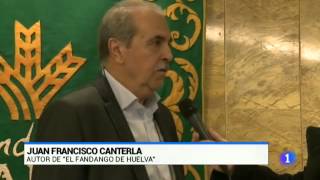 Presentación  El fandango de Huelva, 1730-1944, Juan Francisco Canterla. Consulcom Julio Martínez