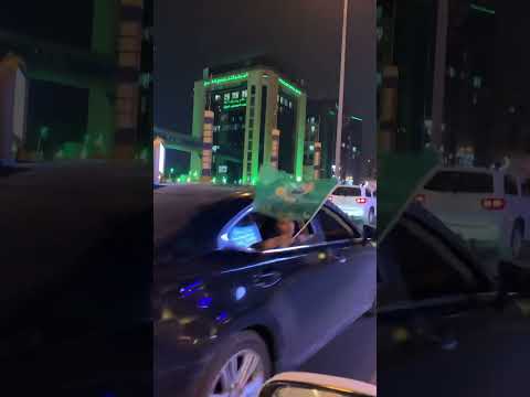 شوارع الرياض في اليوم الوطني السعودي