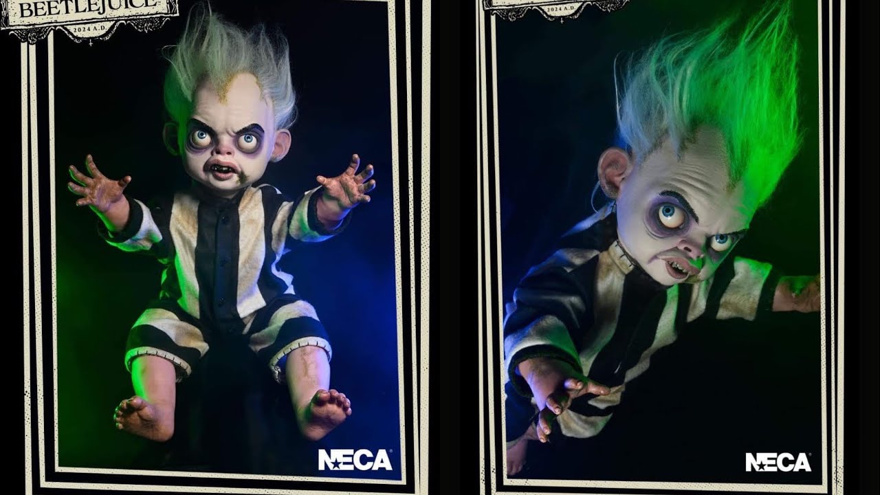 New Neca BEETLEJUICE BEETLEJUICE LIFE-SIZE BABY BEETLEJUICE 1:1