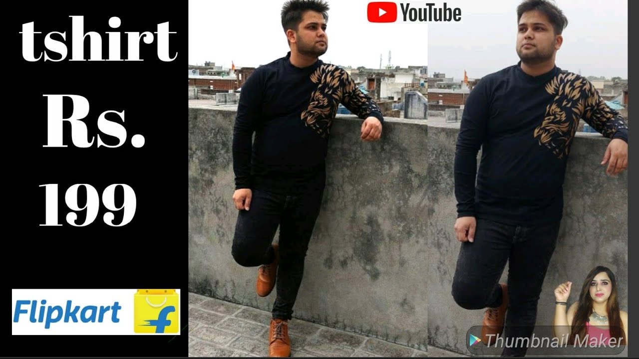 Flipkart T-shirt for men Unboxing 