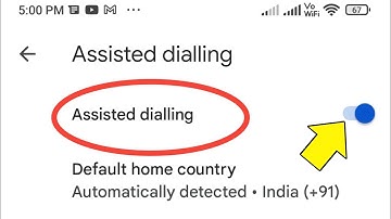 Assisted Dialing Settings | Assisted Dialing Settings Kya Hota Hai | Assisted Dialing Android 11