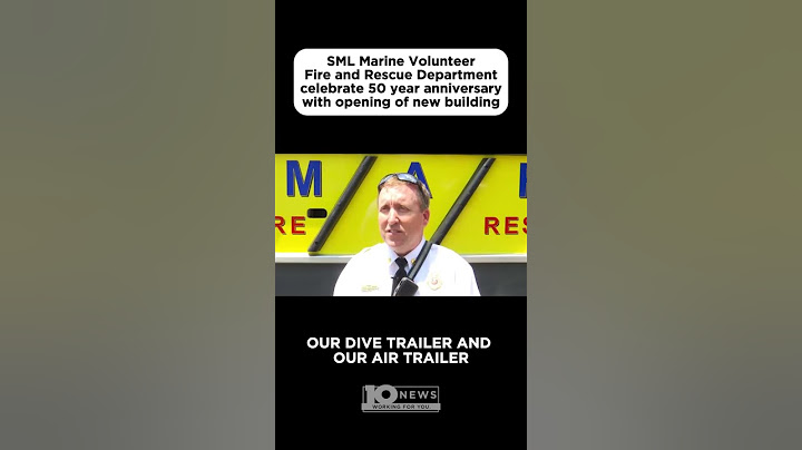 The Smith Mountain Lake Marine Volunteer Fire and Rescue Department held their 50th anniversary