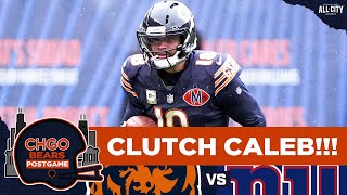 BEARS POSTGAME: Caleb Williams Leads CLUTCH Comeback vs Giants! | CHGO Bears