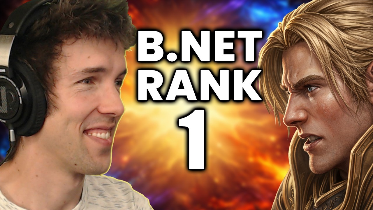 Facing the B.net ladder RANK 1 PLAYER!