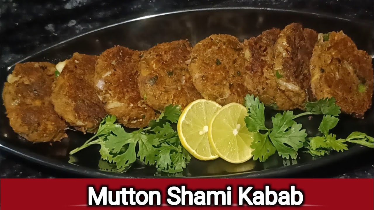 Mutton Shaami Mutton Shami Kabab Recipe | आसान तरीके से बनाएं मटन शामी कबाब | How To ...