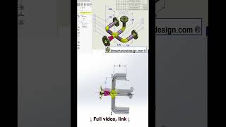 Video about practicing of SolidWorks pipe routing.  #3dmechanicaldesign