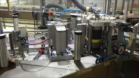 Gernep Rotary Labeller - wrap around labelling from the roll