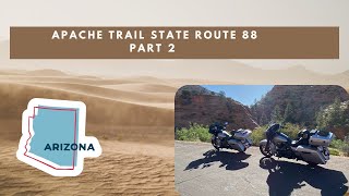 Apache Trail Part 2 on two wheels -Arizona