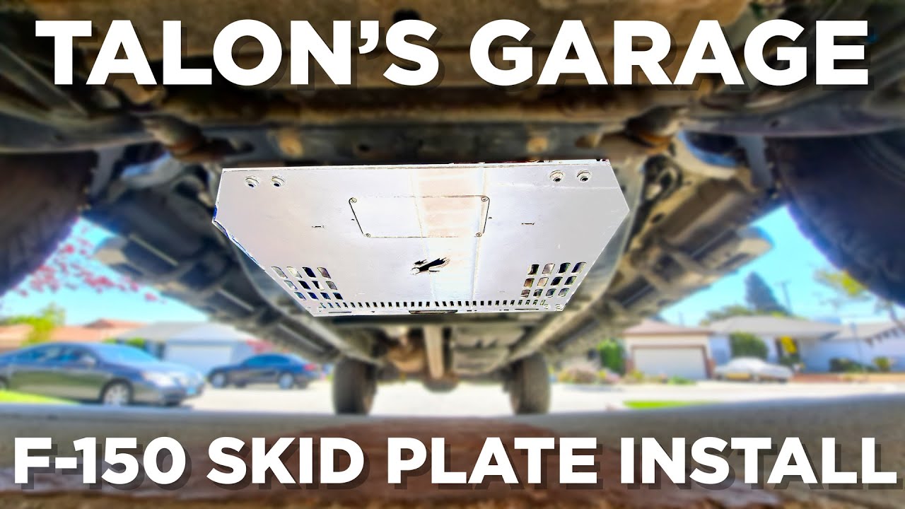 Installing Skid Plates on My F150 YouTube