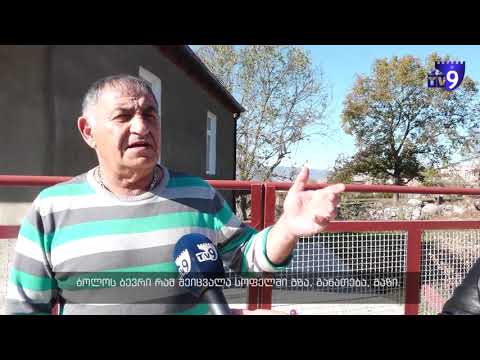 რა პრობლემები აწუხებთ სოფელ წყალთბილაში?