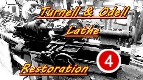 Turnell & Odell Lathe, restoration # 04 Apron