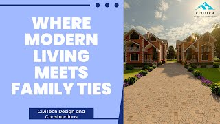 Twin Homes, Shared Spaces Maximizing Family Connection