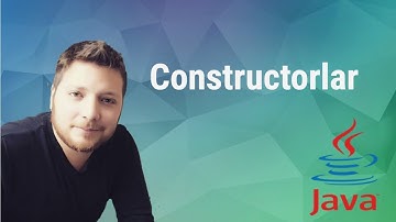 Java Programlama Dersleri 21  - Constructorlar (Yapıcı Metodlar )