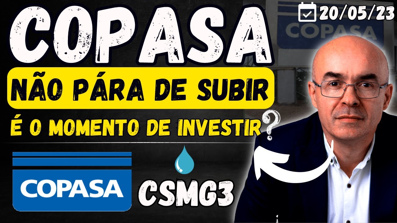 Copasa (CSMG3)  Um passo essencial para a privatização! #copasa