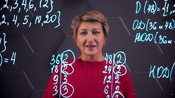 Наибольший общий делитель. 5 класс.