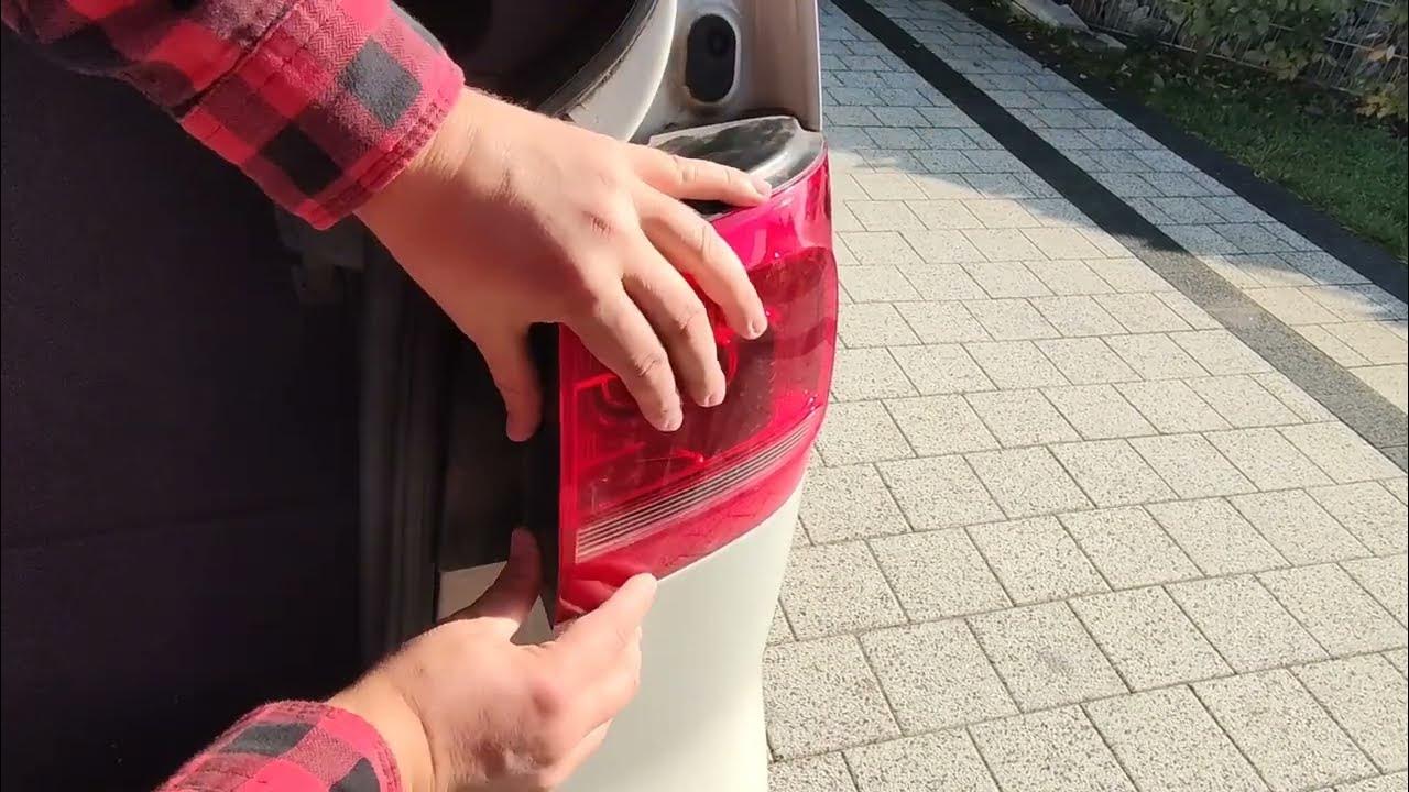 Как поменять лампочку стопа на тигуане Задние габариты (ДХО) + доп. стоп сигналы + доп. поворотники в задний бампер для