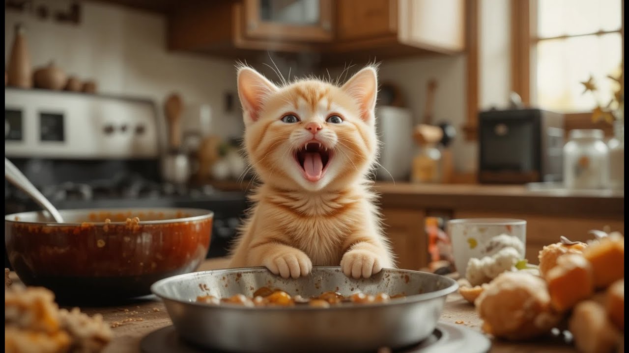 Ginger Cat Daily Routine With Mama 🐱❤️ | Cute Cat Life 