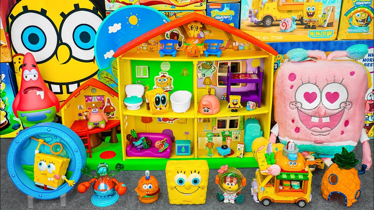 Toy ASMR] 🧽 SpongeBob SquarePants 🍍 Satisfying Collection
