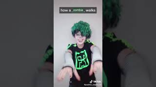 How Creeper Walks Meme
