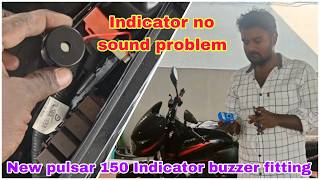 How to install Indicator buzzer in bikes || Bajaj pulsar Indicator no sound problem | Step by Step