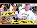 MY AUSTRALIAN HUSBAND EATS FILIPINO FRUIT LANZONES and BUYS LANA?? MIRACLE CHURCH CEBU PHILIPPINES