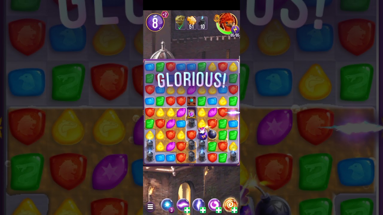 Harry Potter: Puzzles & Spells level 1079 no boosters