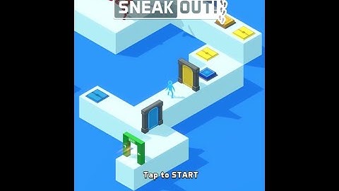 Sneak Out 3D gameplay Stage 1-30