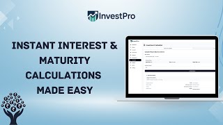 Investment Calculator in Invest Pro | Quick Interest & Maturity Calculations screenshot 5