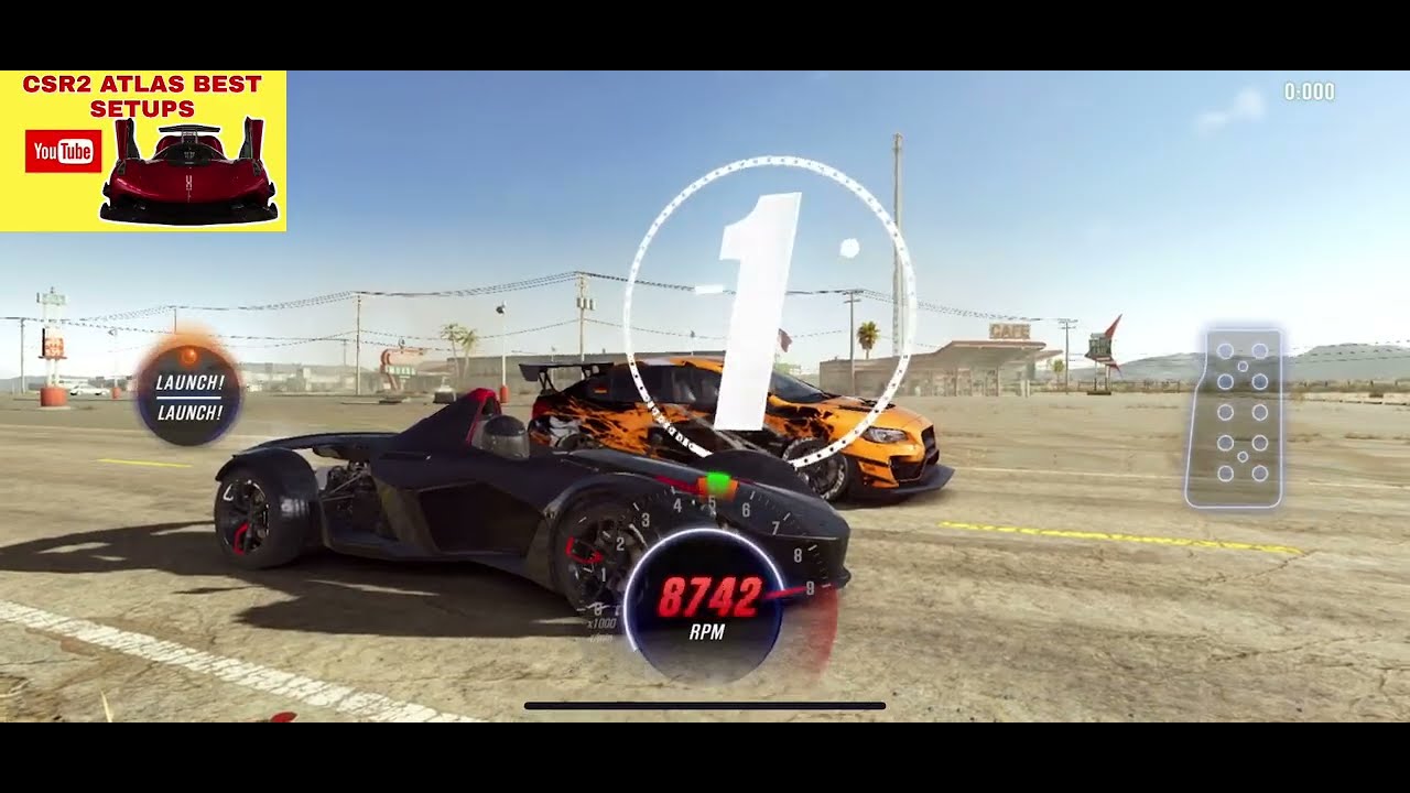 CSR2 ATLAS BEST SETUPS/BAC MONO ROCK WITH THIS SETUP🤩🤩🥇🥇👏👏👏(WORK FOR THE REGULAR ONE)