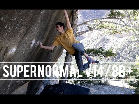 Beta Video for climb Supernormal v14, Joe's Valley