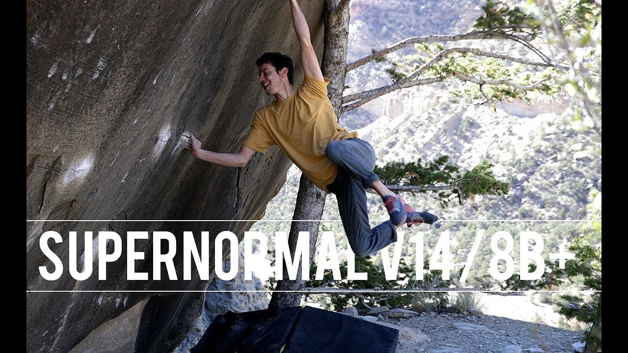 Supernormal, V14/8B+ - Joe's Valley Trip
