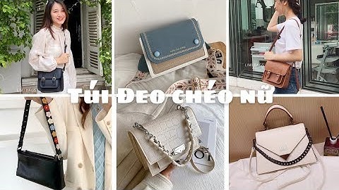 [Shopee haul] Túi đeo chéo nữ xinh xắn