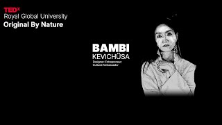 How I find balance as a fashion designer | Bambi Kevichüsa | TEDxRoyalGlobalUniversity