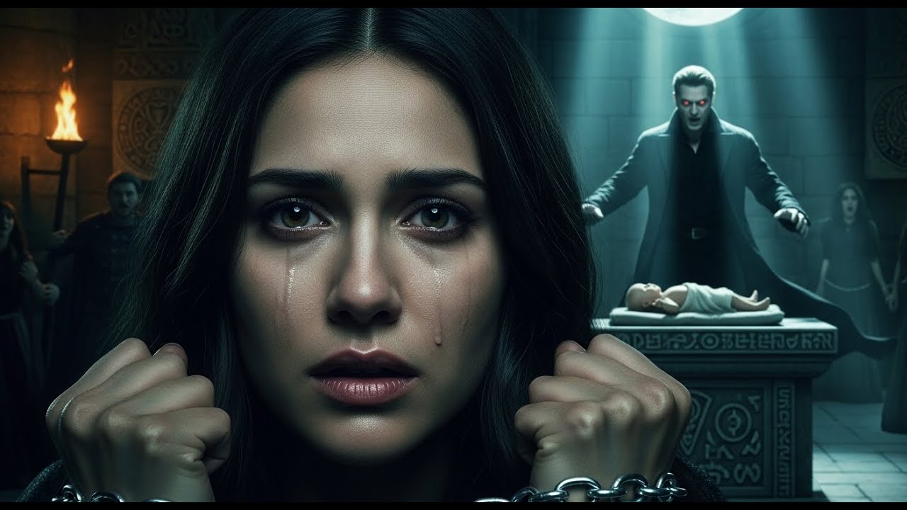 Estaban subastando a una viuda y su bebé, el vampiro alfa llegó y dijo: “Me los quedo”