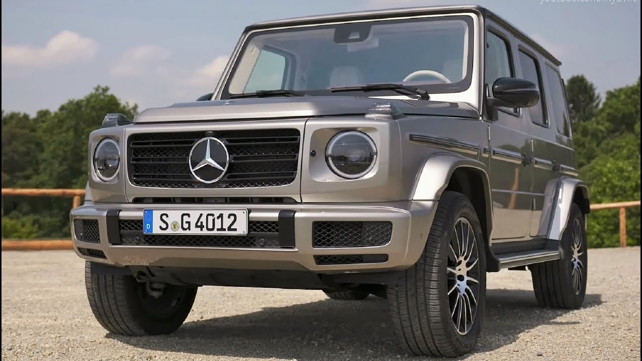 Silver Mercedes Benz G 400 D Luxury Off Road Suv Youtube Silver Mercedes Benz G 400 D Luxury Off Road Suv Youtube