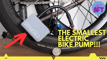 POCKET SIZE! ELECTRIC BICYCLE PUMP BY CYCPLUS