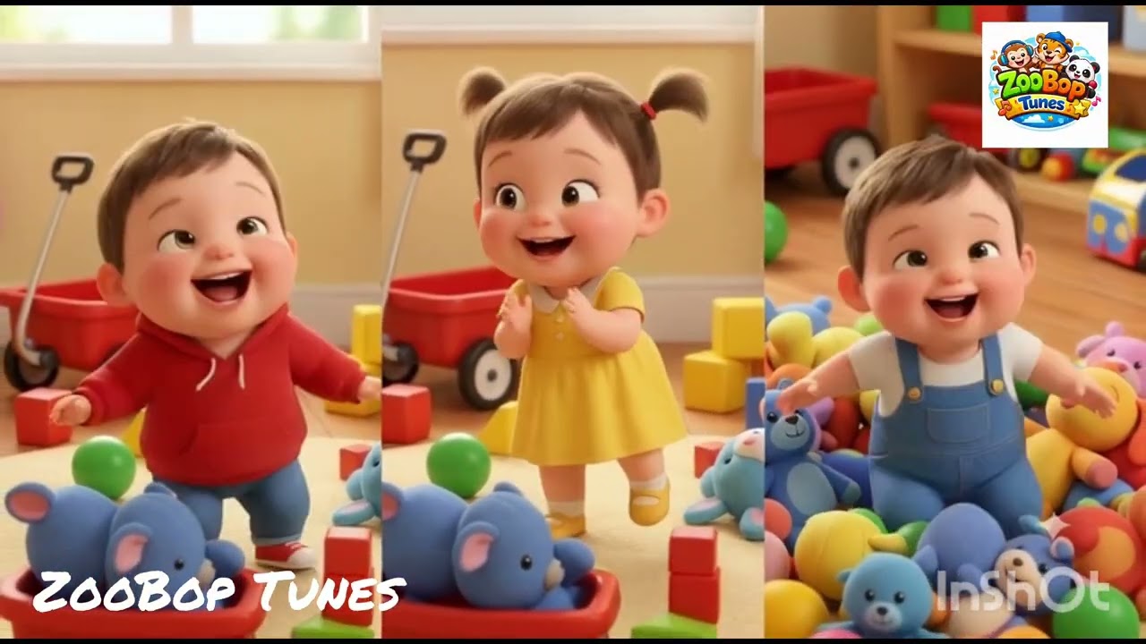 Animal Fun Parade 🐔🐻🦁 | Kids Cartoon Song | Dance & Sing Along | Baby Rhymes